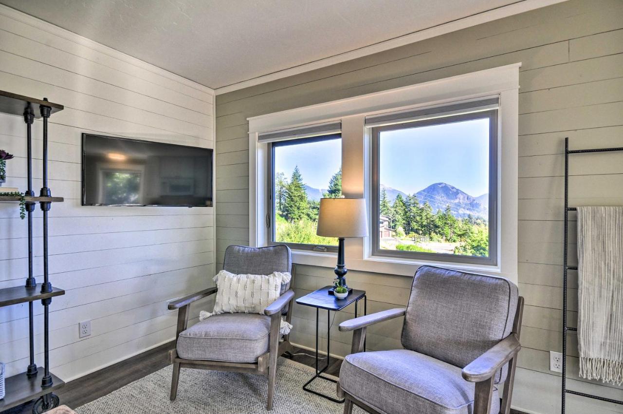 Scenic Studio With Loft And View Of The Columbia River Carson Eksteriør bilde