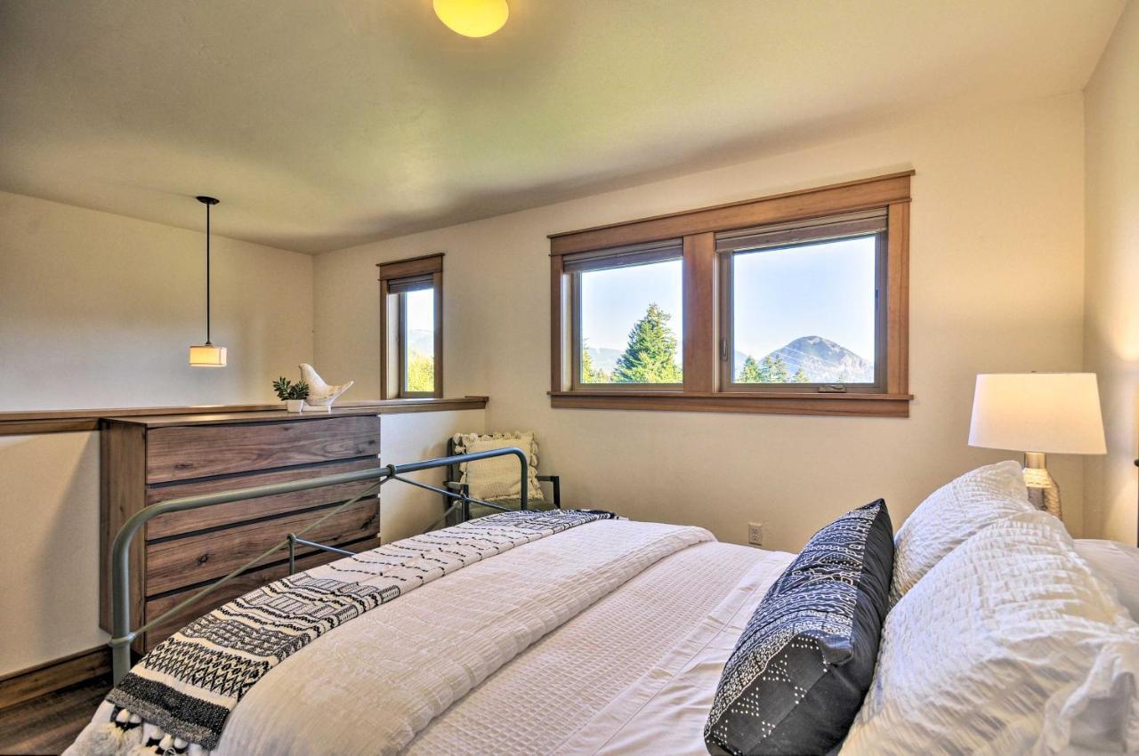 Scenic Studio With Loft And View Of The Columbia River Carson Eksteriør bilde